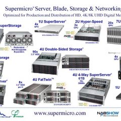 Extreme Density Storage Solution For Broadcasting – Supermicro