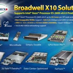 New Intel® Xeon® E5-2600 v4 Server and Storage Solutions