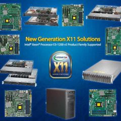 New X11 Solutions based on  E3-1200 v5 (Skylake) Family