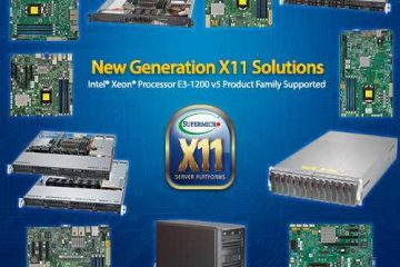 New X11 Solutions based on  E3-1200 v5 (Skylake) Family