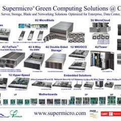 Supermicro-  Higher density and efficiency without compromising on performance