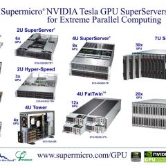 Supermicro New NVIDIA Tesla GPU Super Servers