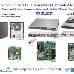 New Embedded Solutions Based On Intel Skylake